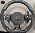 Volante GOLF - Carbono Forjado/Alcantara - BLUE