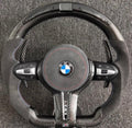 Volante AM-CUSTOM BMW - Fibra de Carbono ,Alcantara ,Pantalla LED revoluciones