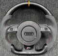 Volante AM-CUSTOM AUDI - Fibra de Carbono ,Alcantara
